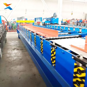 1000mm Trapezoidal Roof Machine XN-TRF-1000 for Saudi Arabia | Hebei Xinnuo | PLC Automatic