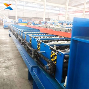 1250mm Feed Width Trapezoidal Sheet Machine for Middle East | Hebei Xinnuo | 14-Year Gold Supplier