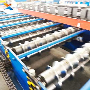 1250mm Feed Width Trapezoidal Sheet Machine for Middle East | Hebei Xinnuo | 14-Year Gold Supplier