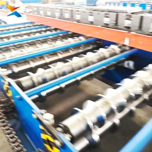 1000mm Trapezoidal Roof Machine XN-TRF-1000 for Saudi Arabia | Hebei Xinnuo | PLC Automatic