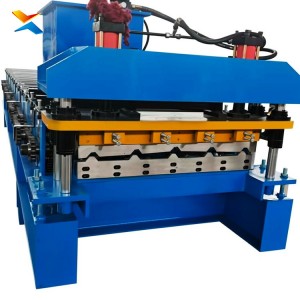 Heavy Gauge 0.8mm Trapezoidal Sheet Machine for Iraq | Hebei Xinnuo CE | PLC Auto Audited Supplier