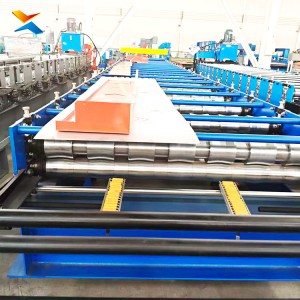 Heavy Duty 1000mm Trapezoidal Sheet Machine for MENA | Cr12 Rollers | 14-Year Gold Supplier Xinnuo