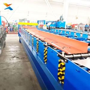 Corrosion Resistant 1050mm Trapezoidal Roof Machine | Oman & Kuwait | 14-Year Gold Supplier Xinnuo