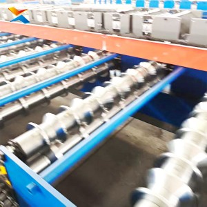 Heavy Duty 1000mm Trapezoidal Sheet Machine for MENA | Cr12 Rollers | 14-Year Gold Supplier Xinnuo
