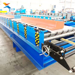 Corrosion Resistant 1050mm Trapezoidal Roof Machine | Oman & Kuwait | 14-Year Gold Supplier Xinnuo