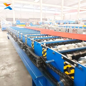 Heavy Duty 1000mm Trapezoidal Sheet Machine for MENA | Cr12 Rollers | 14-Year Gold Supplier Xinnuo