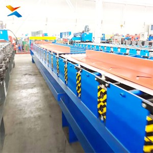 Corrosion Resistant 1050mm Trapezoidal Roof Machine | Oman & Kuwait | 14-Year Gold Supplier Xinnuo