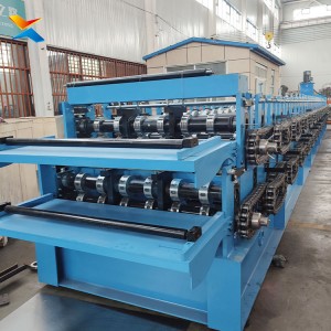 Double Layer Floor Deck Roll Forming Machine Steel Decking Sheet Machine for Building
