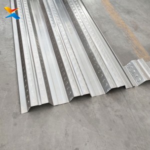 Steel Floor Decking Roll Forming Machine Double Layer Automatic Deck Sheet Former