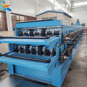 Xinnuo Floor Deck Roll Forming Machine Double Layer Steel Floor Decking Machine Factory