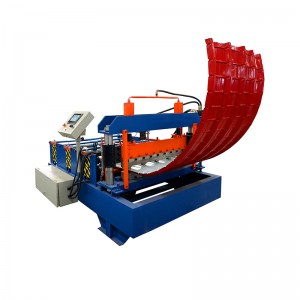 Cheapest Price Metal Arch Roofing Sheet Curving Roll Forming Machine for Sale