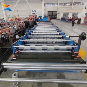 Glazed Tile Roll Forming Machine Metal Roof Tile Forming Machine for Building Roof