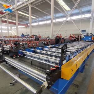 Glazed Tile Roll Forming Machine Metal Roof Tile Forming Machine for Building Roof