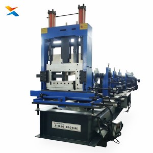 High Precision C Z Purlin Roll Forming Machine | 0.1mm Error, Frequency Conversion Speed Control, HD Touch Panel