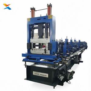 Fully Automatic C&Z Purlin Forming Machine with Infinite Size Adjustment, No Roller Replacement Needed | Xinnuo
