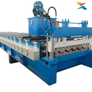 Trapezoidal Roof Sheet Roll Forming Machine | IBR Metal Roofing Panel Making Machine for Warehouse