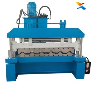 PPGI / GI Trapezoidal Single Sheet Machine | High Precision Corrugated Metal Panel Roll Former