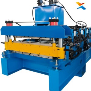 Export Standard Trapezoidal Sheet Machine | Easy Operation Steel Roofing Panel Making Line