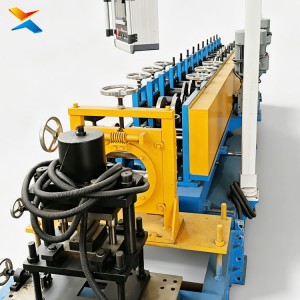 PLC Touch Screen Control Keel Machine | Automatic Collection Steel Framing Line
