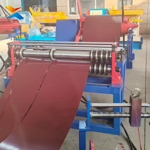 Steel Coil Slitting and Rewinding Line Automatic Metal Coil Slitting Machine for Coil Processing Plant