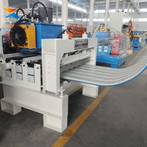 Metal Arch Roll Forming Machine Curved Roof Sheet Forming Machine for Construction