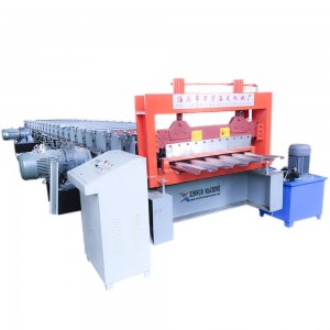 Hot sale Factory Guinea High Speed Metal Roof Ridge Cap Roll Forming Machine